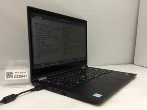 ジャンク/ LENOVO 20JHS03V00 ThinkPad Yoga 370 Intel Core i5-7200U メモリ8.19GB NVME256.06GB 【G20947】