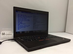 ジャンク/ LENOVO 20HMS40B00 ThinkPad X270 Intel Core i5-7200U メモリ8.19GB NVME256.06GB 【G20943】