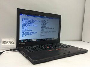 ジャンク/ LENOVO 20CLA03PJP ThinkPad X250 Intel Core i5-5200U メモリ4.1GB HDD500.1GB 【G20948】