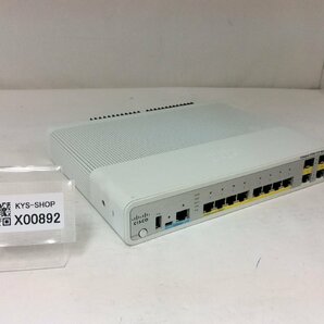 初期化済み CISCO Catalyst 3560-C シリーズ スイッチ WS-C3560CG-8PC-S 搭載OS Version 15.2(2)E1の画像1