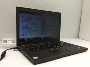 ジャンク/ LENOVO 20HMS40B00 ThinkPad X270 Intel Core i5-7200U メモリ8.19GB NVME256.06GB 【G21383】