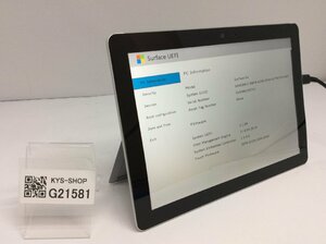 ジャンク/ Microsoft Surface Go Intel Pentium 4415Y メモリ8.19GB NVME128.03GB 【G21581】