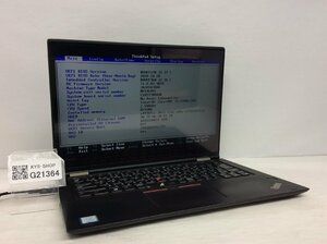 ジャンク/ LENOVO 20JHS03V00 ThinkPad Yoga 370 Intel Core i5-7200U メモリ8.19GB NVME256.06GB 【G21364】