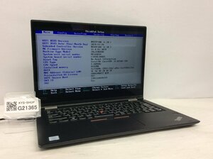 ジャンク/ LENOVO 20LJS40E00 ThinkPad X380 Yoga Intel Core i5-8250U メモリ8.19GB NVME256.06GB 【G21365】