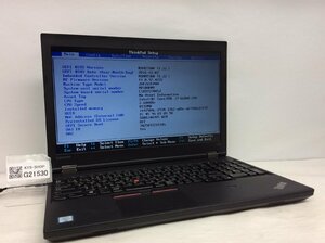 ジャンク/ LENOVO 20F2S35F00 ThinkPad L560 Intel Core i7-6600U メモリ8.19GB HDD500.1GB 【G21530】
