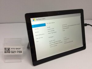 ジャンク/ Microsoft Surface Go Intel Pentium 4415Y メモリ8.19GB NVME128.03GB 【G21759】