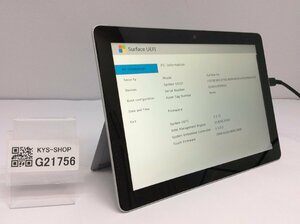 ジャンク/ Microsoft Surface Go Intel Pentium 4415Y メモリ8.19GB NVME128.03GB 【G21756】