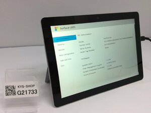 ジャンク/ Microsoft Surface Go Intel Pentium 4415Y メモリ8.19GB NVME128.03GB 【G21733】