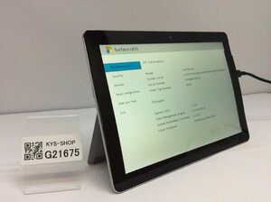 ジャンク/ Microsoft Surface Go Intel Pentium 4415Y メモリ8.19GB NVME128.03GB 【G21675】