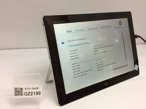 ジャンク/ HP HP Elite x2 1012 G1 Intel Core m3-6Y30 メモリ4.1GB SSD128.03GB 【G22199】