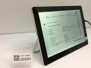 ジャンク/ HP HP Elite x2 1012 G1 Intel Core m3-6Y30 メモリ4.1GB SSD128.03GB 【G22201】