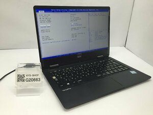 ジャンク/ NEC PC-VKT12HGX6UD1 Intel Core i5-7Y54 メモリ4.1GB SSD128.03GB 【G20663】