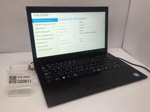 ジャンク/ VAIO VJPG11C11N Intel Core i5-7200U メモリ16.38GB SSD256.06GB 【G20811】