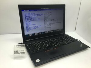 ジャンク/ LENOVO 20J8S03U00 ThinkPad L570 Intel Core i5-7200U メモリ8.19GB HDD500.1GB 【G20935】