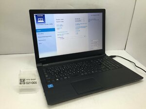 ジャンク/ TOSHIBA dynabook B45/B PB45BNAD4NDAD81 Intel Celeron 3855U メモリ4.1GB HDD500.1GB 【G21005】