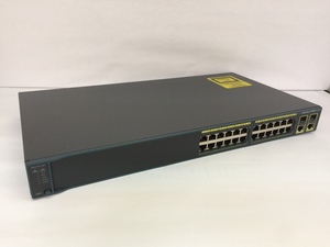 初期化済み CISCO/シスコ Catalyst 2960 series WS-C2960-24TC-L 搭載OS Version 12.2(25)SEE2