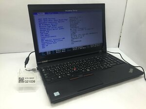 ジャンク/ LENOVO 20J8S03U00 ThinkPad L570 Intel Core i5-7200U メモリ4.1GB HDD500.1GB 【G21036】