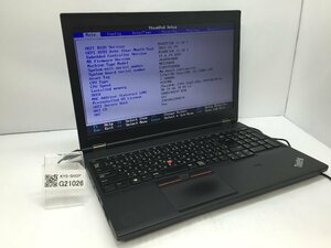 ジャンク/ LENOVO 20J8S03U00 ThinkPad L570 Intel Core i5-7200U メモリ8.19GB HDD500.1GB 【G21026】