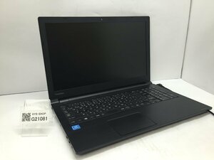 ジャンク/ TOSHIBA B68/DP Celeron メモリ8GB HDD500GB 【G21081】