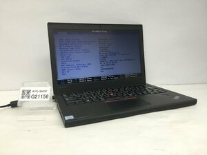 ジャンク/ LENOVO 20HMS40B00 ThinkPad X270 Intel Core i5-7200U メモリ8.19GB NVME256.06GB 【G21156】