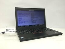 ジャンク/ LENOVO 20HMS40B00 ThinkPad X270 Intel Core i5-7200U メモリ8.19GB NVME256.06GB 【G21150】_画像1