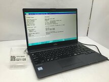 ジャンク/ FUJITSU FMVU14038 LIFEBOOK U938/S Intel Core i5-7200U メモリ8.19GB SSD256.06GB 【G21128】_画像1