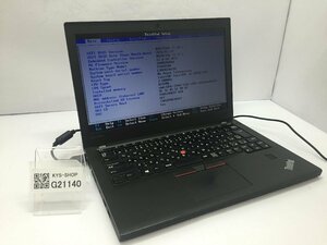 ジャンク/ LENOVO 20HMS40B00 ThinkPad X270 Intel Core i5-7200U メモリ8.19GB ストレージ無し 【G21140】