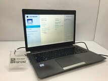 ジャンク/ TOSHIBA dynabook R63/H PR63HTA4347AD11 Intel Core i5-8250U メモリ8.19GB SSD128.03GB 【G21242】_画像1