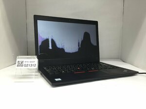 ジャンク/ LENOVO 20M6S0BD00 ThinkPad L380 Intel Core i5-8350U メモリ8.19GB SSD256.06GB 【G21312】