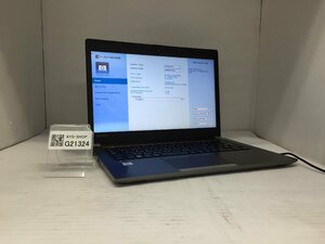 ジャンク/ TOSHIBA dynabook R63/M PR63MBA4447AD21 Intel Core i5-7300U メモリ8.19GB SSD256.06GB 【G21324】