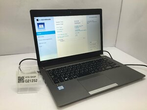 ジャンク/ TOSHIBA dynabook R63/J PR63JTA4347AD11 Intel Core i5-8250U メモリ8.19GB SSD128.03GB 【G21252】