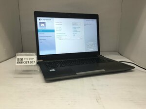 ジャンク/ TOSHIBA dynabook R63/DN PR6DNTC4447BD1 Intel Core i5-8250U メモリ8.19GB SSD256.06GB 【G21307】