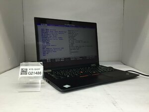 ジャンク/ LENOVO 20JHS03V00 ThinkPad Yoga 370 Intel Core i5-7200U メモリ8.19GB NVME256.06GB 【G21486】