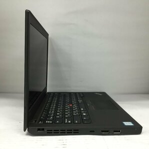 ジャンク/ LENOVO 20HMA1G5JP ThinkPad X270 Intel Core i3-7100U メモリ4.1GB NVME256.06GB 【G21450】の画像2