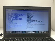 ジャンク/ LENOVO 20HMA1G5JP ThinkPad X270 Intel Core i3-7100U メモリ4.1GB NVME256.06GB 【G21399】_画像5