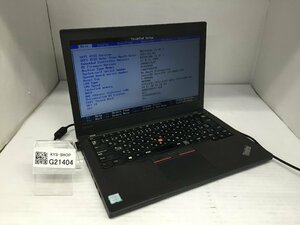 ジャンク/ LENOVO 20HMA1G5JP ThinkPad X270 Intel Core i3-7100U メモリ4.1GB NVME256.06GB 【G21404】