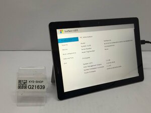 ジャンク/ Microsoft Surface Go Intel Pentium 4415Y メモリ8.19GB NVME128.03GB 【G21639】