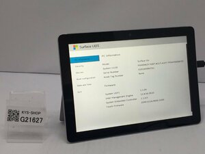 ジャンク/ Microsoft Surface Go Intel Pentium 4415Y メモリ8.19GB NVME128.03GB 【G21627】