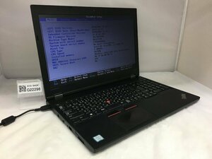 ジャンク/Lenovo ThinkPad L570 20J9-S29X00/Core i3 7100U 2.40GHz/500GB/8GB/15.6インチ/大容量メモリ/第7世代/AC欠品