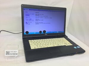 ジャンク/ FUJITSU FMVNA7HE LIFEBOOK A572/F Intel Core i5-3320M メモリ2.05GB HDD320.07GB 【G10230】