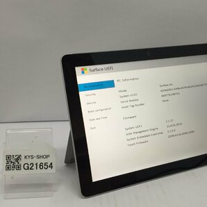 ジャンク/ Microsoft Surface Go Intel Pentium 4415Y メモリ8.19GB NVME128.03GB 【G21654】の画像1