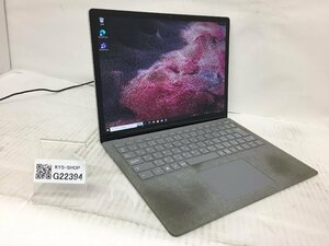 ジャンク/1円/Microsoft Surface Laptop2 Model 1769/Core i5 8350U 1.70GHz/256GB/8GB/13.5インチ/Windows10 Pro/高速SSD/第8世代/AC欠品