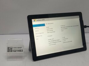 ジャンク/ Microsoft Surface Go Intel Pentium 4415Y メモリ8.19GB NVME128.03GB 【G21693】