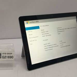 ジャンク/ Microsoft Surface Go Intel Pentium 4415Y メモリ8.19GB NVME128.03GB 【G21690】の画像1