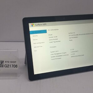 ジャンク/ Microsoft Surface Go Intel Pentium 4415Y メモリ8.19GB NVME128.03GB 【G21706】の画像1