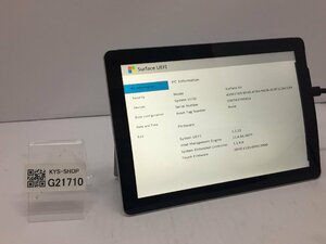 ジャンク/ Microsoft Surface Go Intel Pentium 4415Y メモリ8.19GB NVME128.03GB 【G21710】