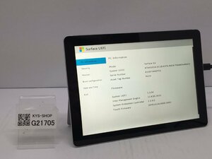 ジャンク/ Microsoft Surface Go Intel Pentium 4415Y メモリ8.19GB NVME128.03GB 【G21705】