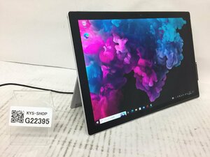 ジャンク/1円/Microsoft Surface Pro6 Model 1796/Core i5 8350U 1.70GHz/256GB/8GB/12.3インチ/Windows10 Pro/高速SSD/第8世代/AC欠品