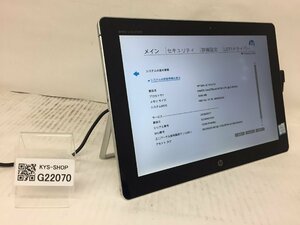 ジャンク/ HP HP Elite x2 1012 G1 Intel Core m3-6Y30 メモリ4.1GB SSD128.03GB 【G22070】