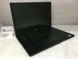 ジャンク/DELL Latitude 7280/Core i5 第7世代/8GB/12.5インチ/大容量メモリ/高解像度/AC欠品